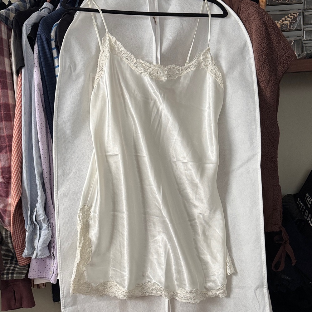 Victoria's Secret Cream Lace Slip